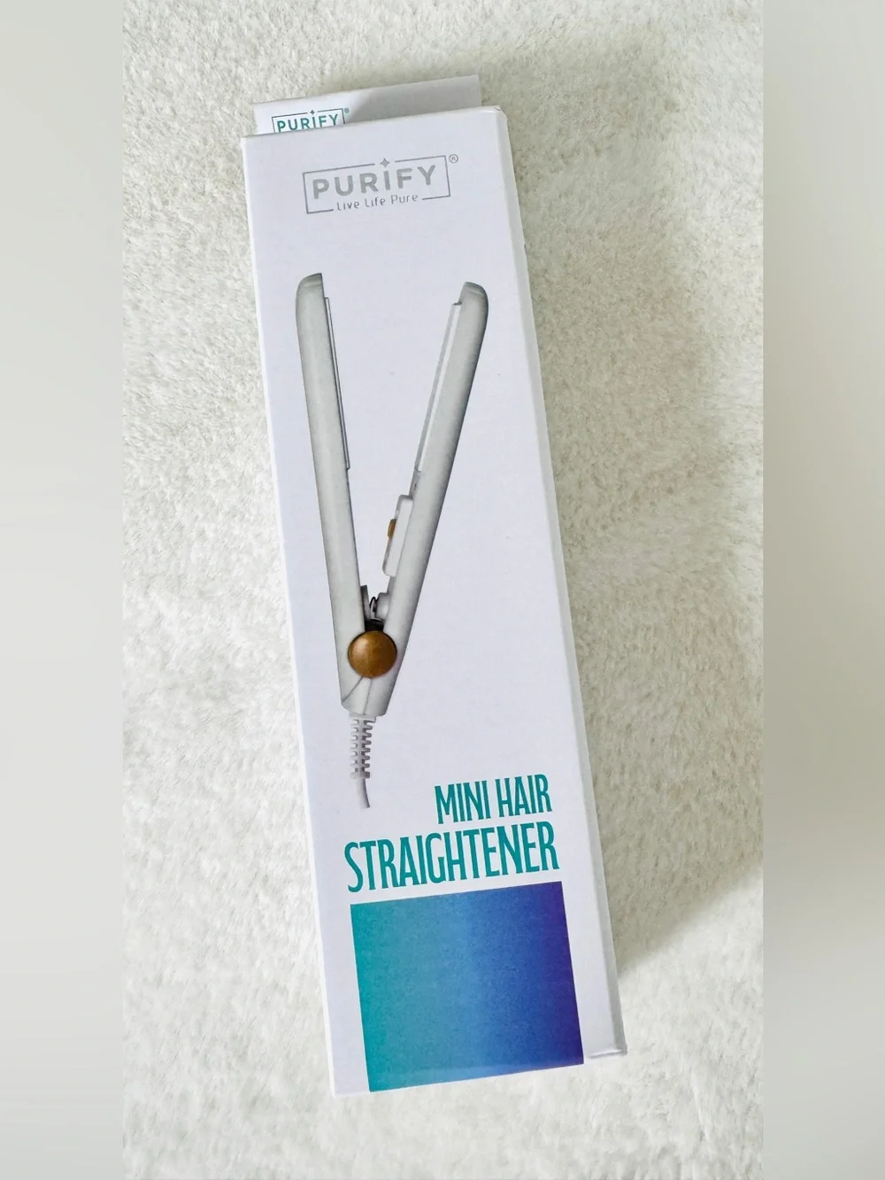 Purify Mini Hair Straightener - NIB